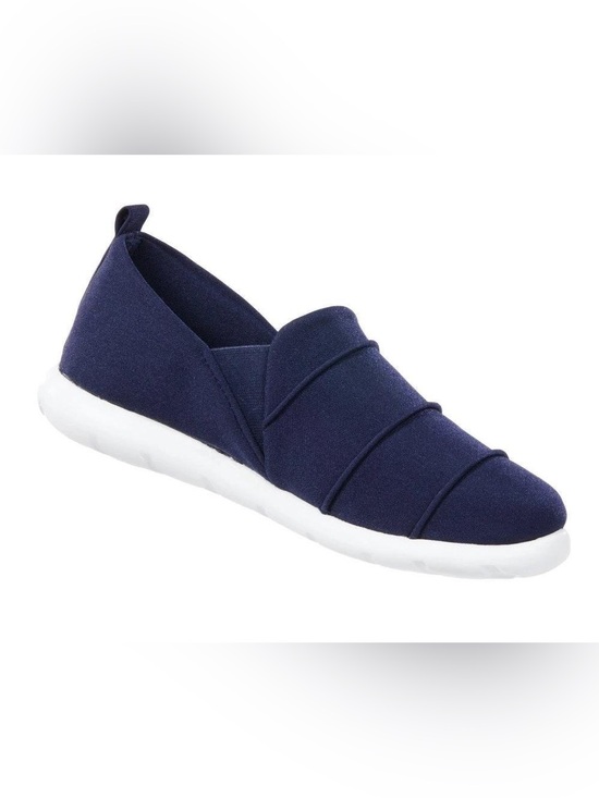 Shoes - Navy Slip-On Women’s Casual Shoe